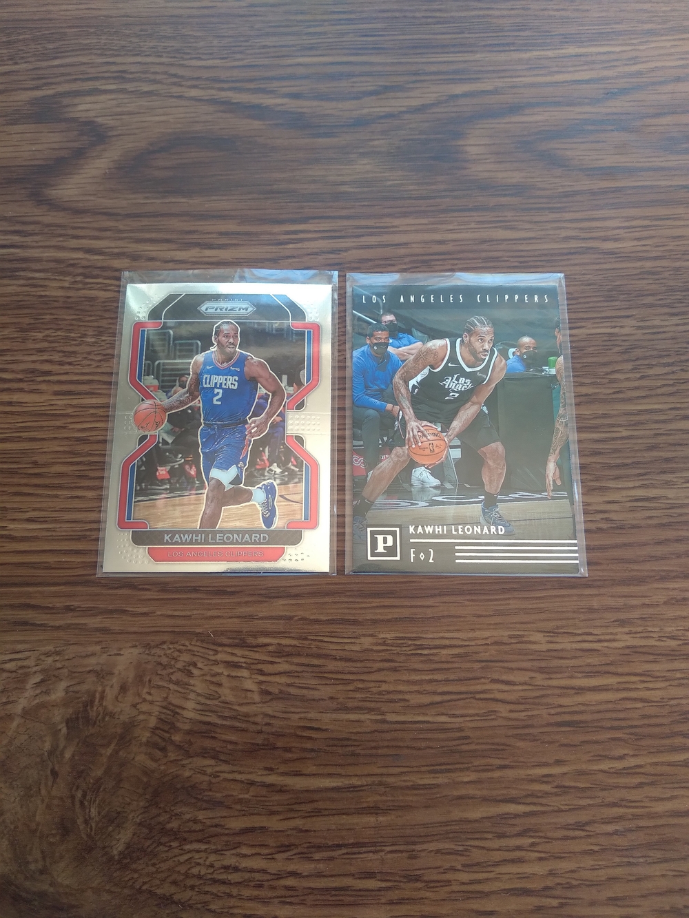 Panini Kawhi Leonard Clippers Basketball Cards - Blue, Black, Red
